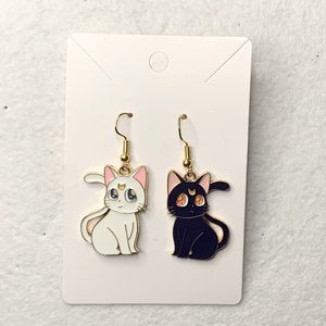 Sailor Moon Cat Earrings